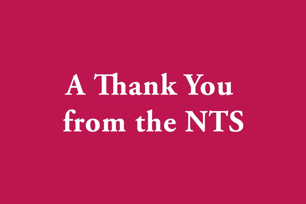 A Thank You from the National Trust of Scotland